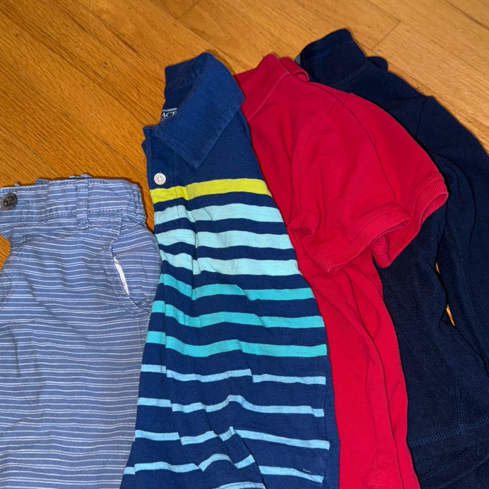 The Children's Place Kids Matching Set - Blue, Red, Navy